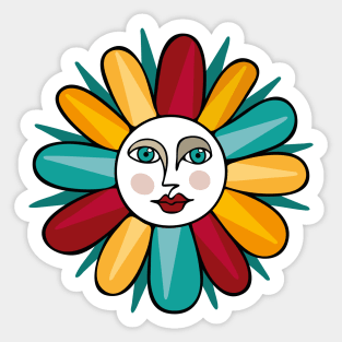 Sun Queen Sticker